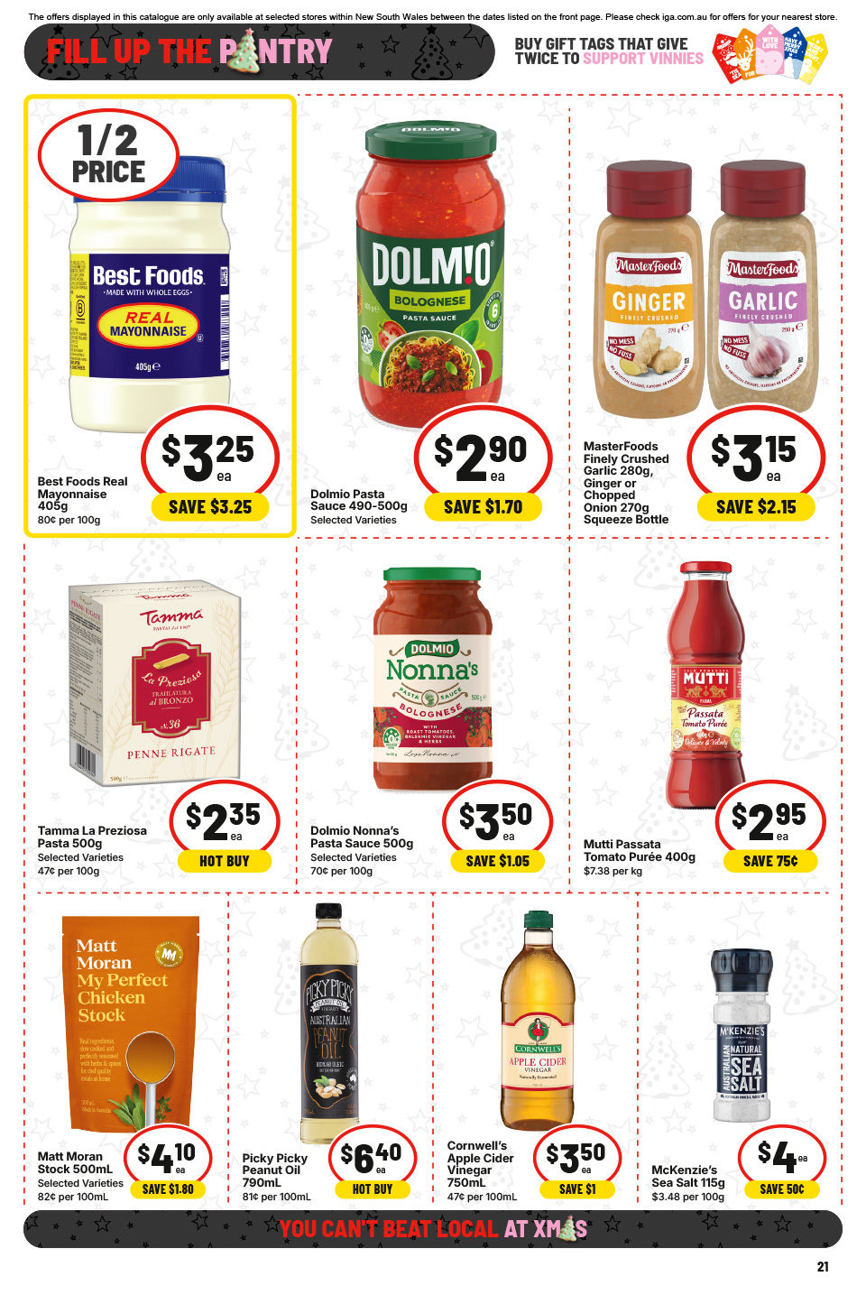 IGA Catalogue