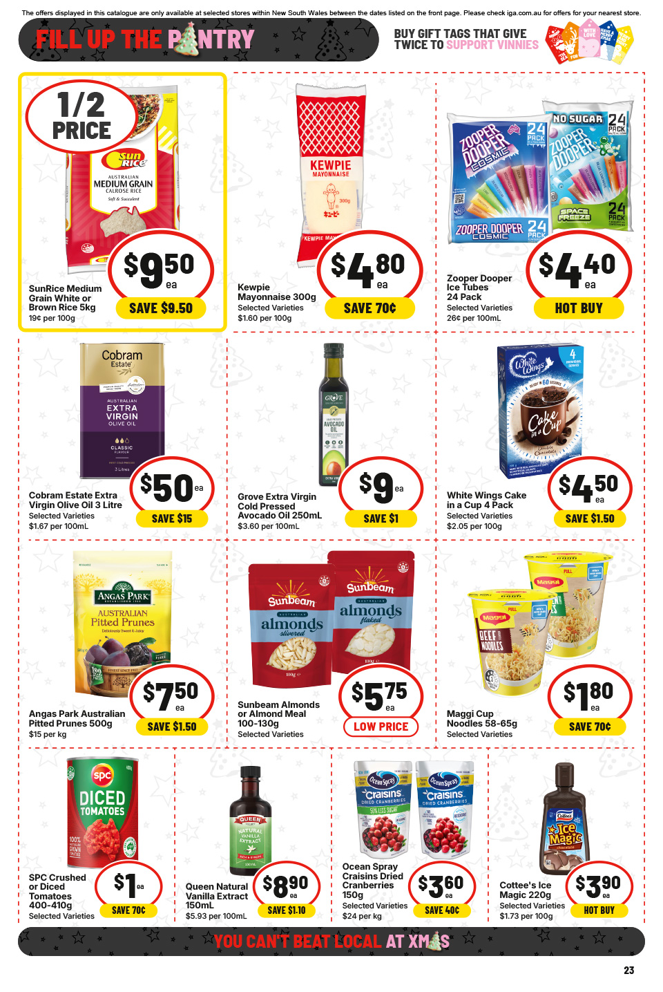 IGA Catalogue