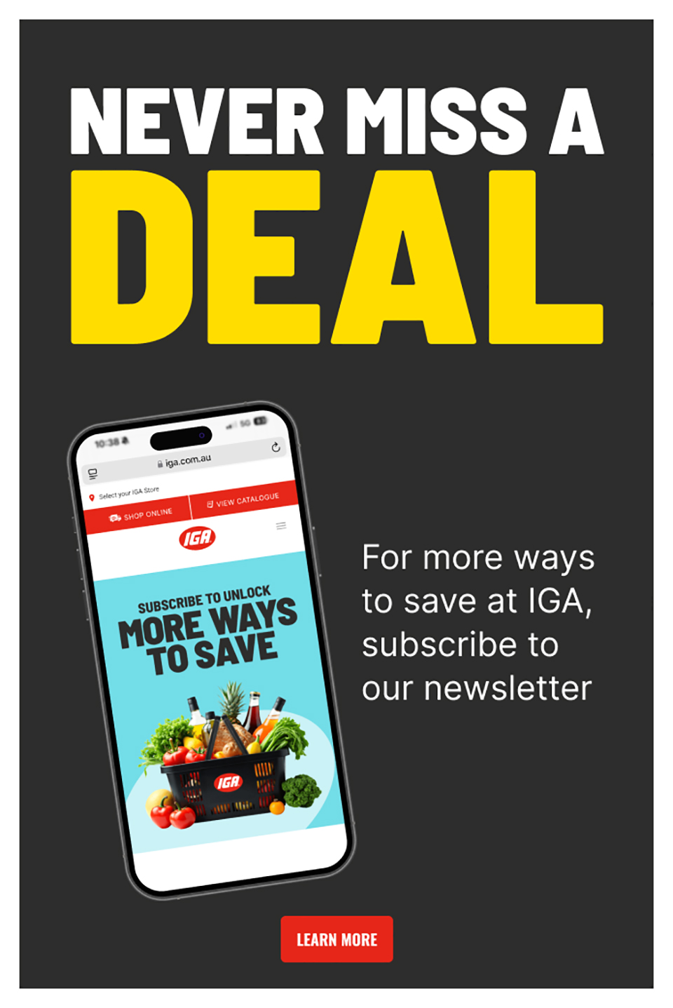 IGA Catalogue