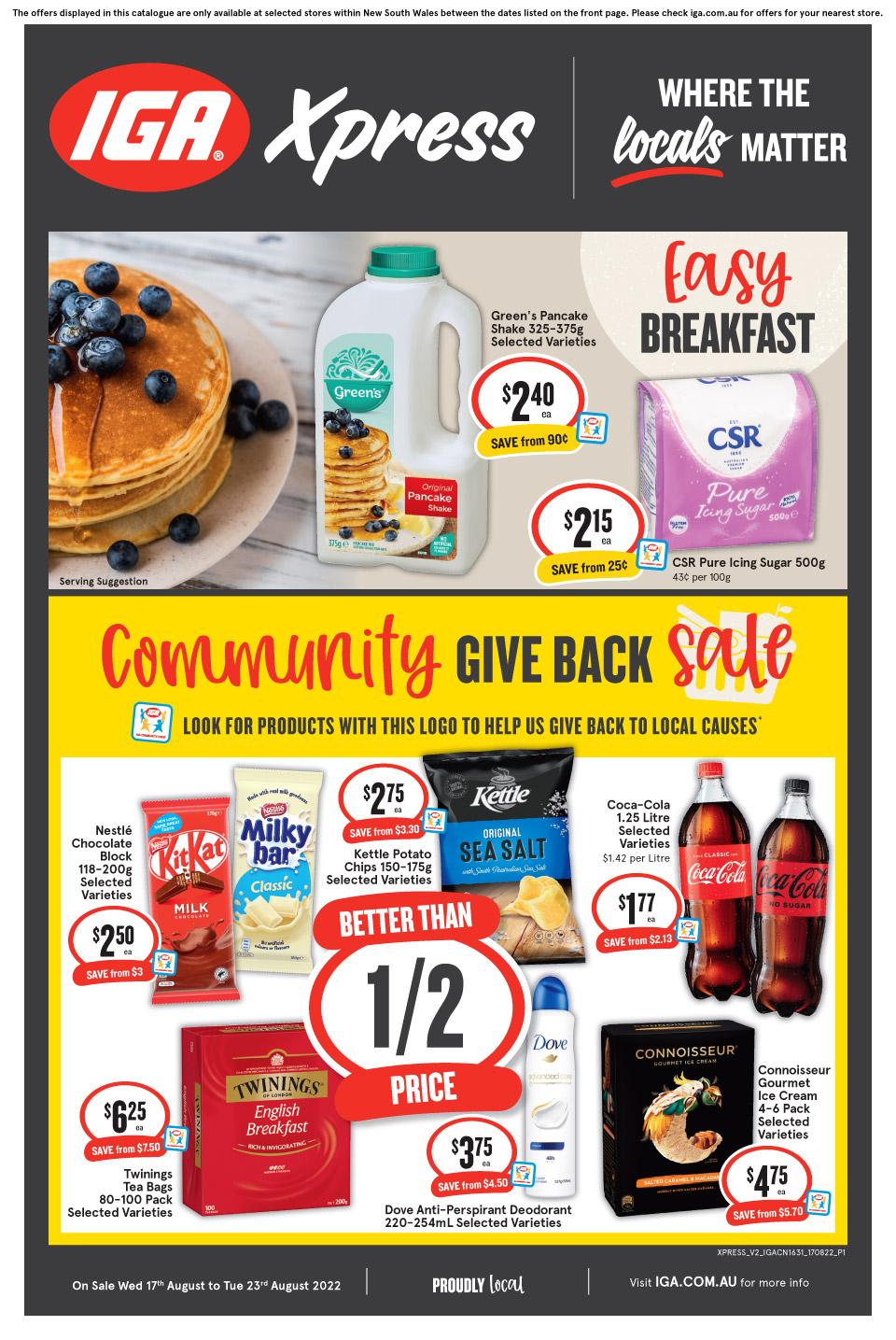 IGA Catalogue