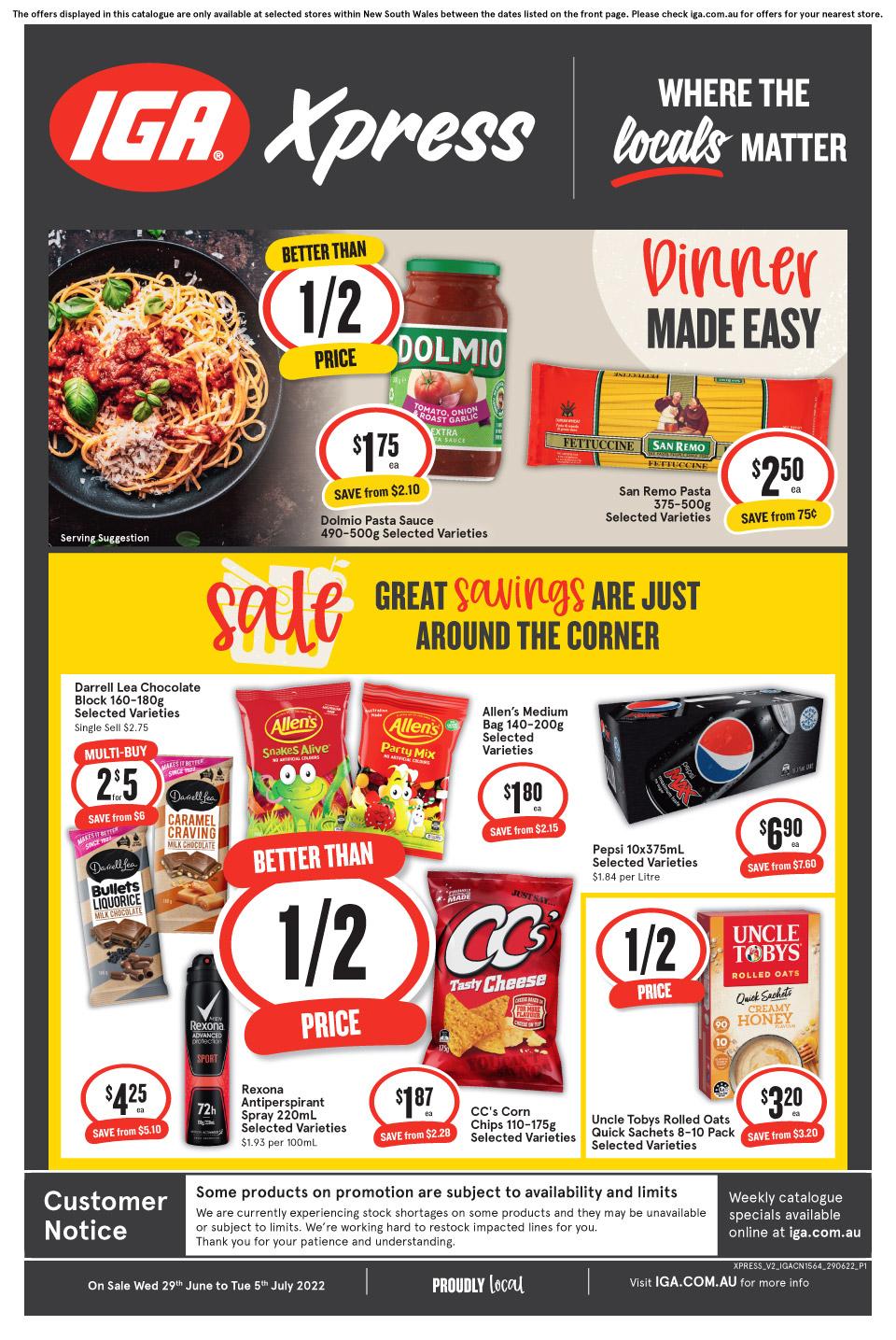 IGA Catalogue