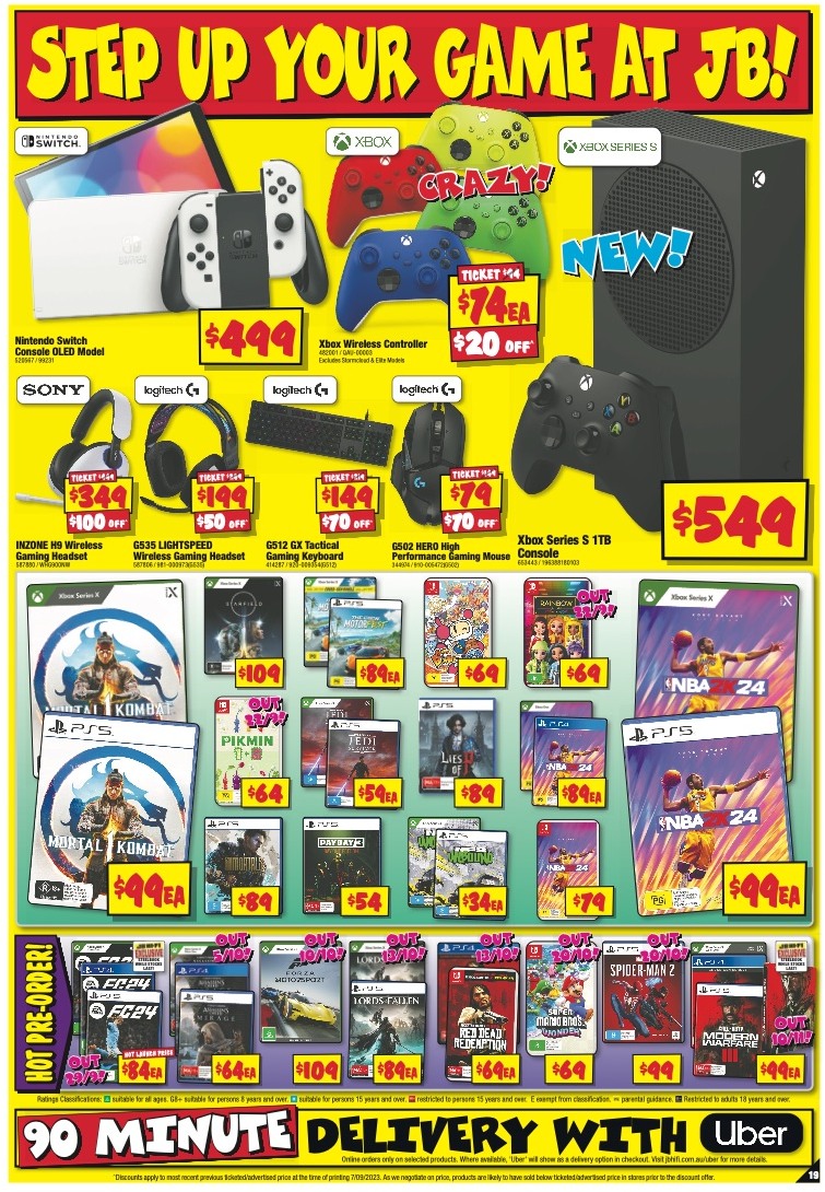 JB Hi-Fi Catalogue 21 - 27 Sep 2023 - Catalogue AU