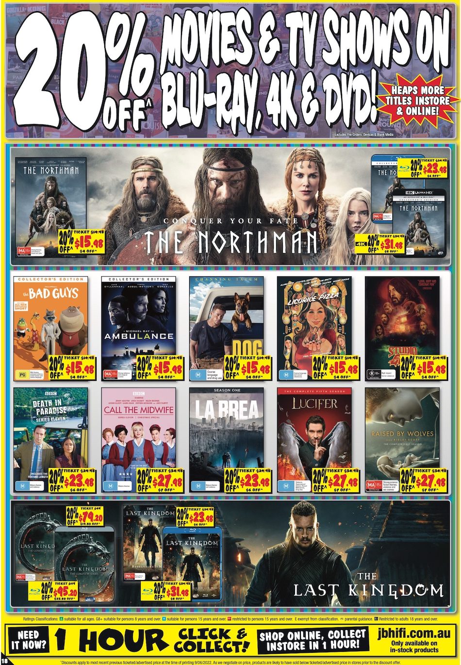 JB Hi-Fi Catalogue