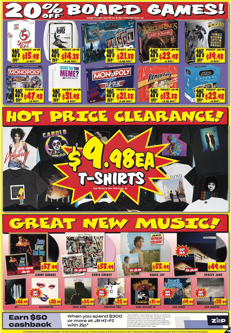 JB Hi-Fi Catalogue