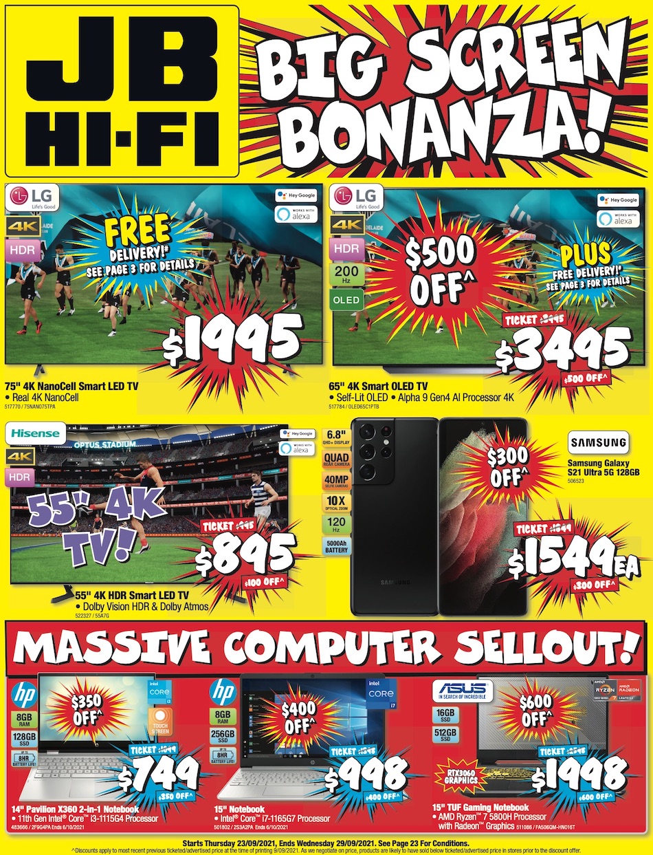 JB Hi-Fi Catalogue