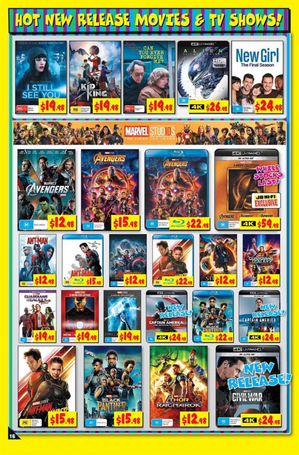 JB Hi-Fi Catalogue