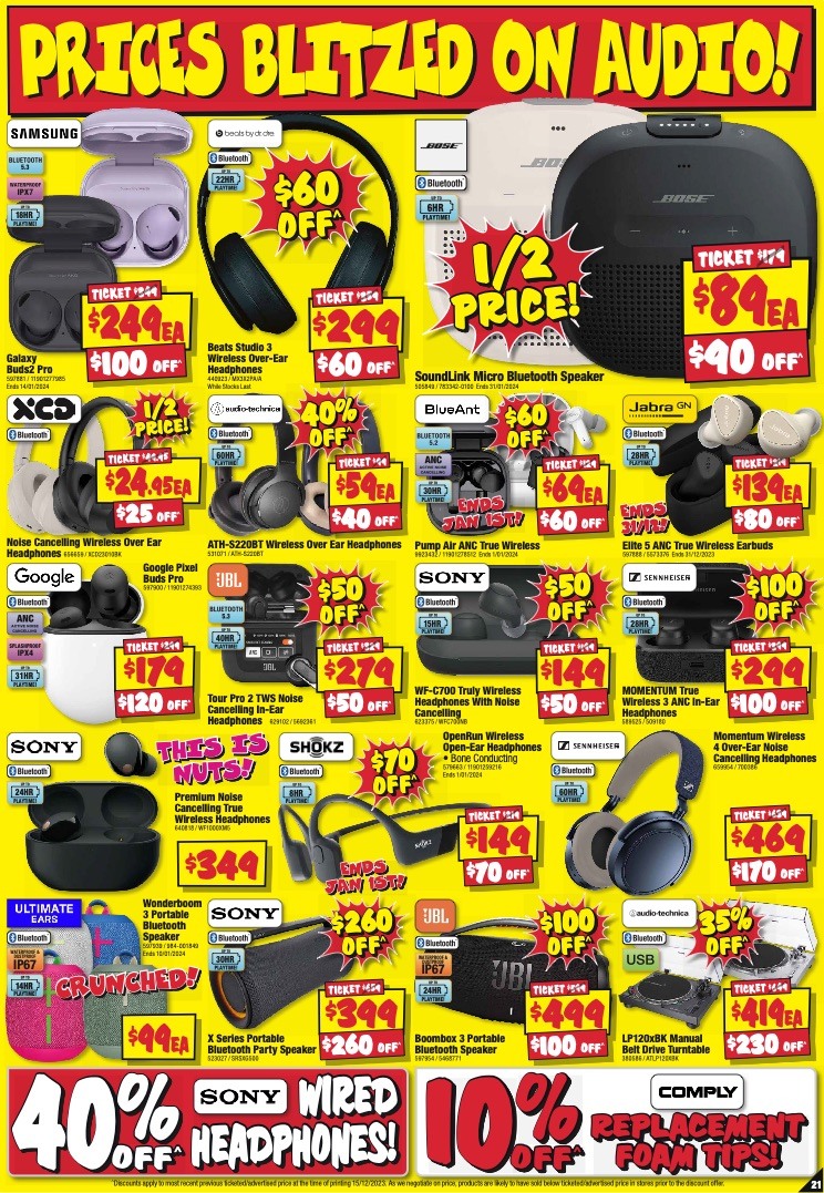 JB Hi-Fi Catalogue
