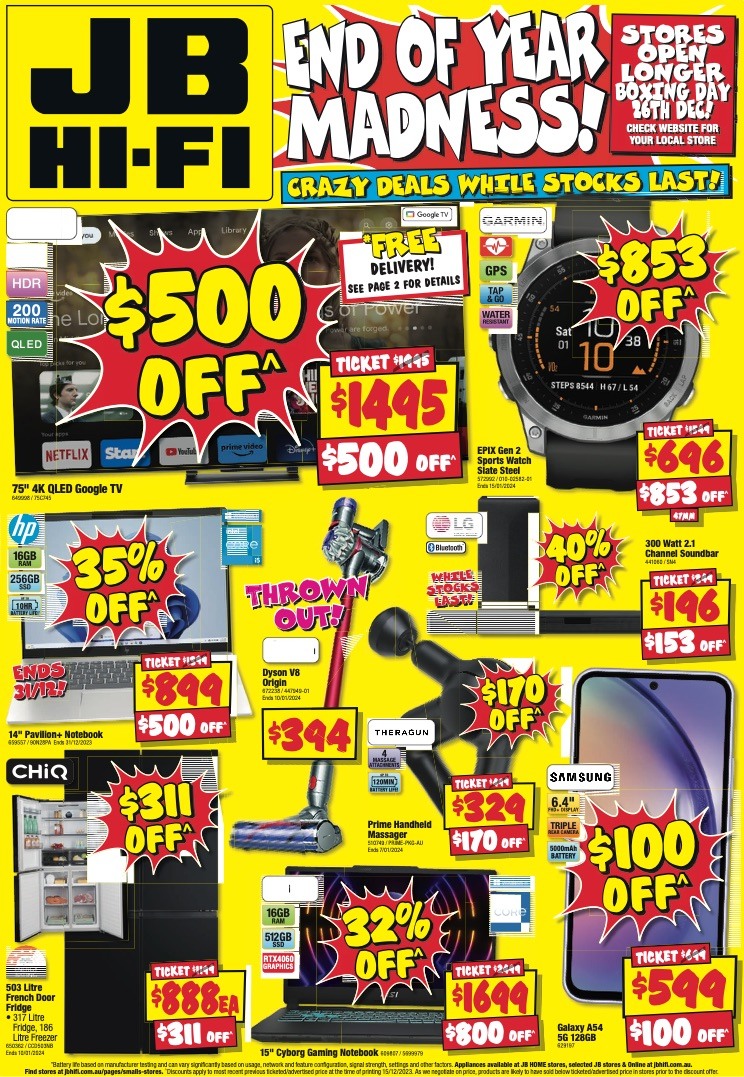 JB Hi-Fi Catalogue