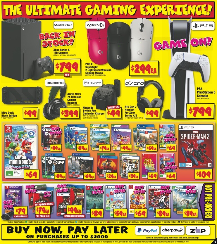JB Hi-Fi Catalogue