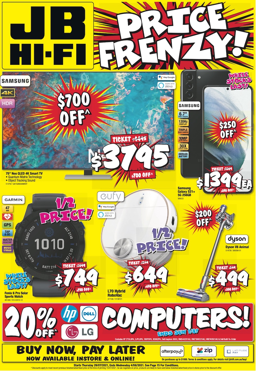 JB Hi-Fi Catalogue