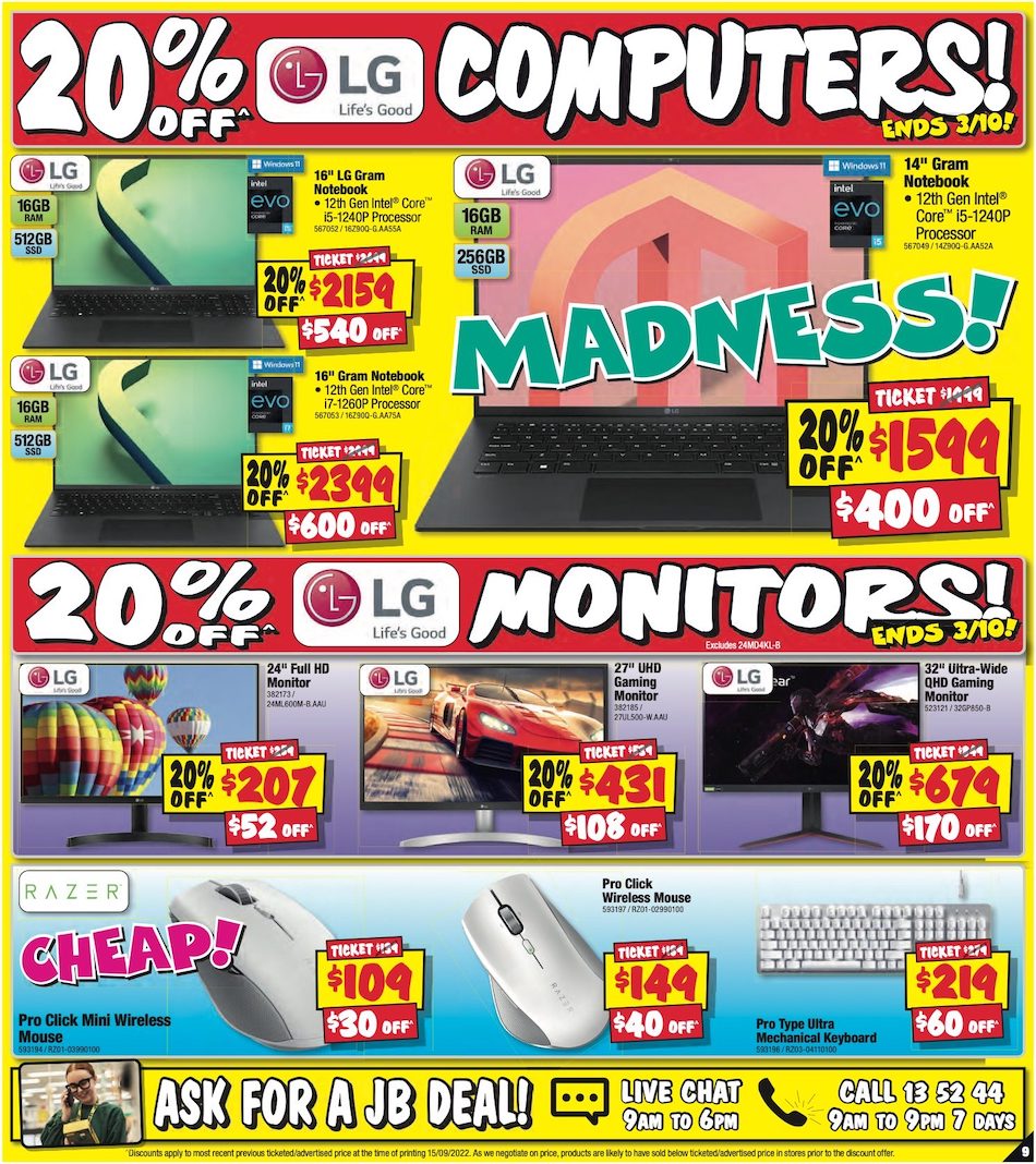 JB Hi-Fi Catalogue