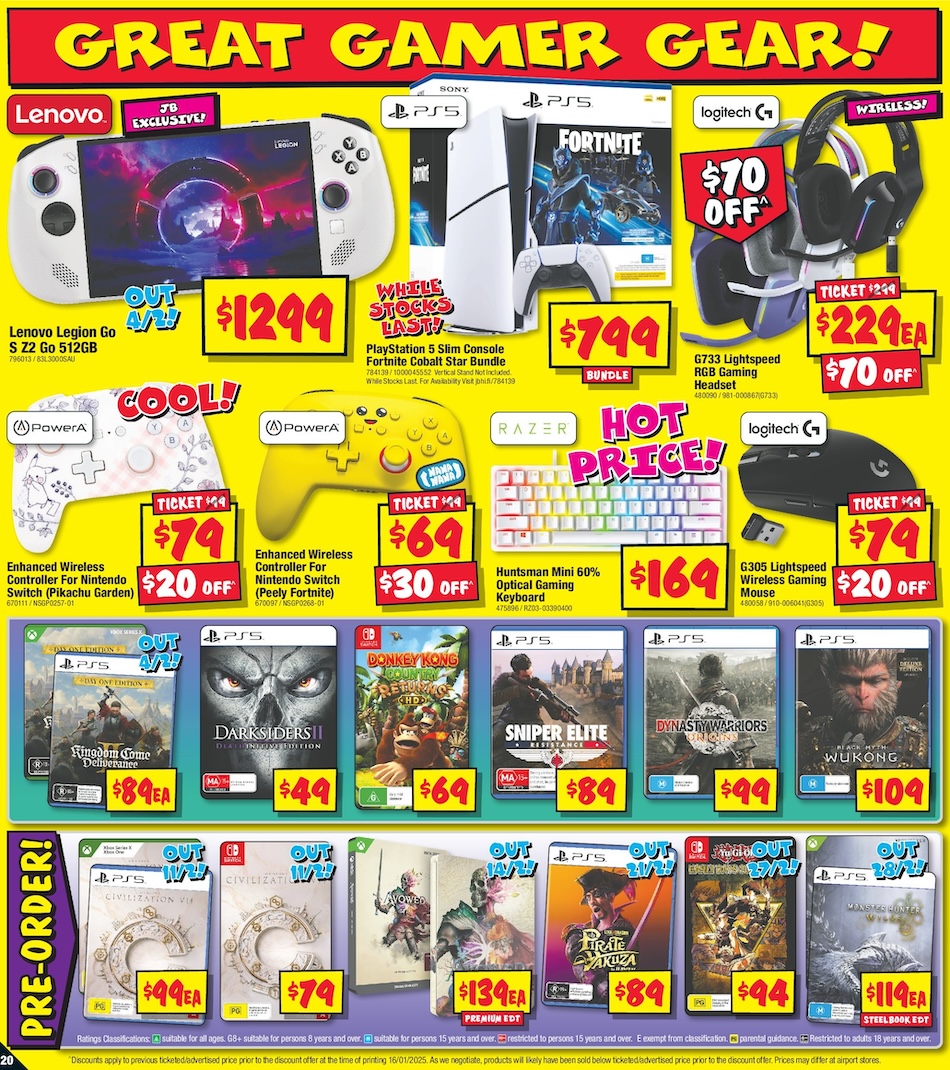 JB Hi-Fi Catalogue