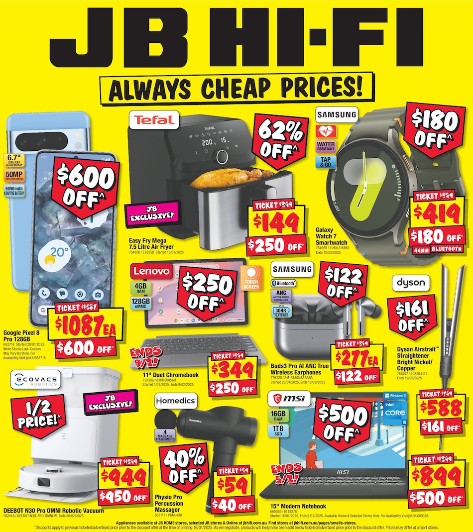 JB Hi-Fi Catalogue