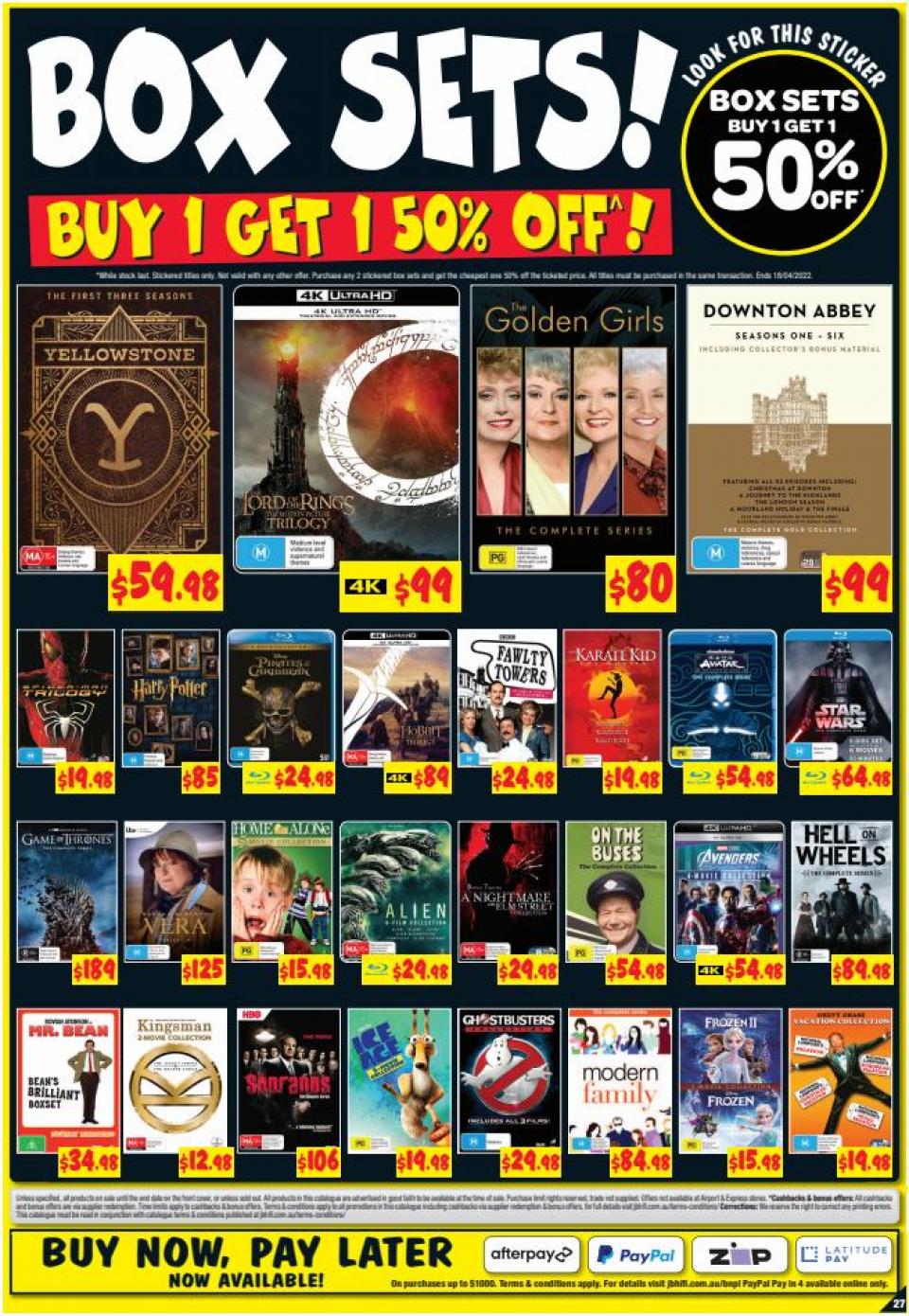 JB Hi-Fi Catalogue