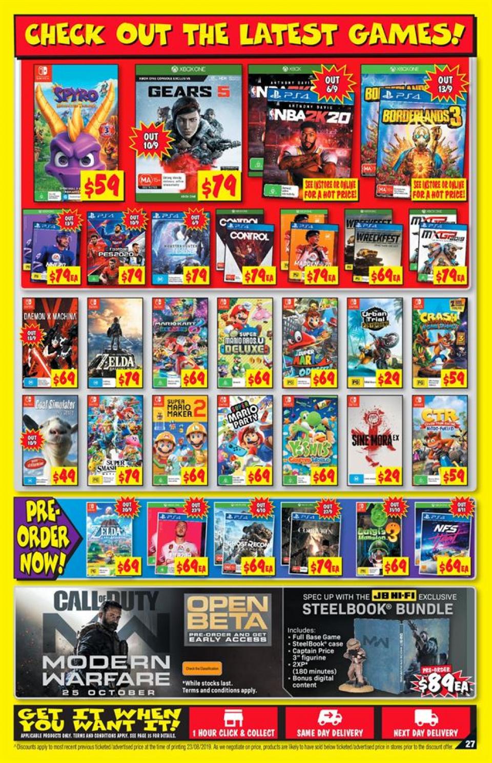 JB Hi-Fi Catalogue