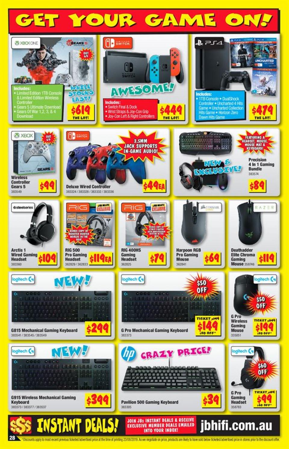 JB Hi-Fi Catalogue