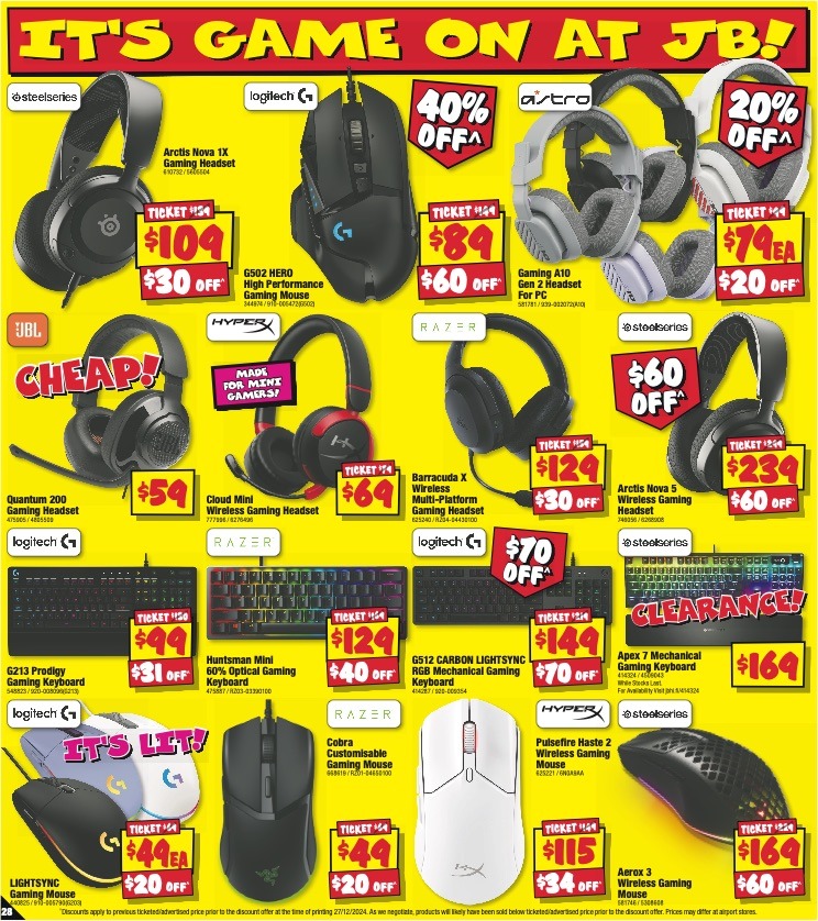 JB Hi-Fi Catalogue