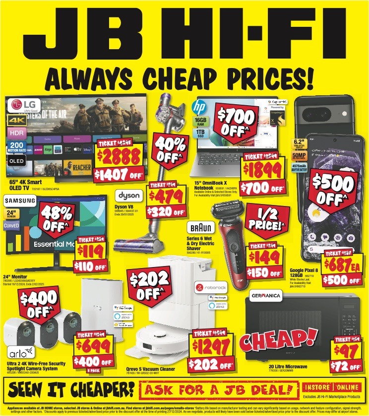 JB Hi-Fi Catalogue