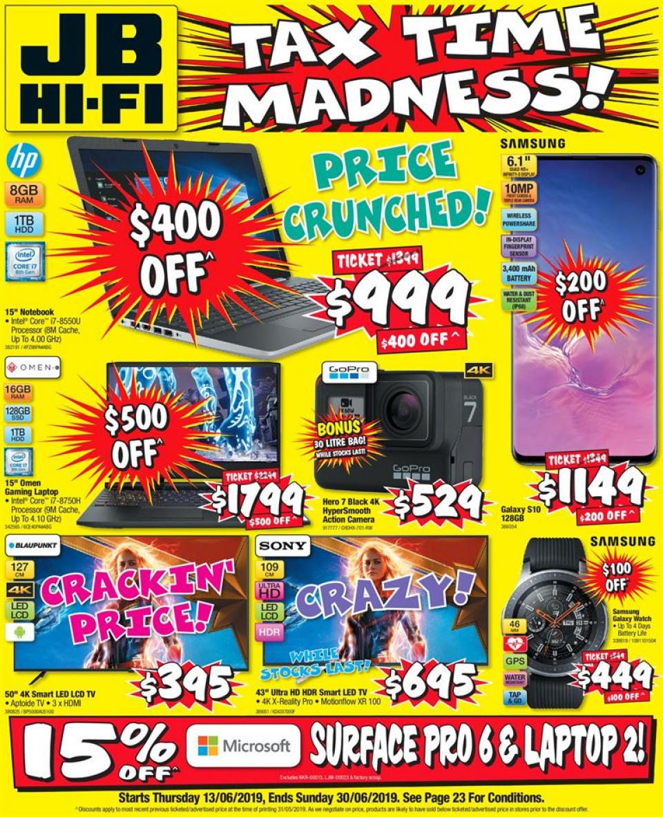 JB Hi-Fi Catalogue