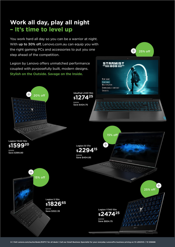 Lenovo Catalogue EOFY 2020 Catalogue AU