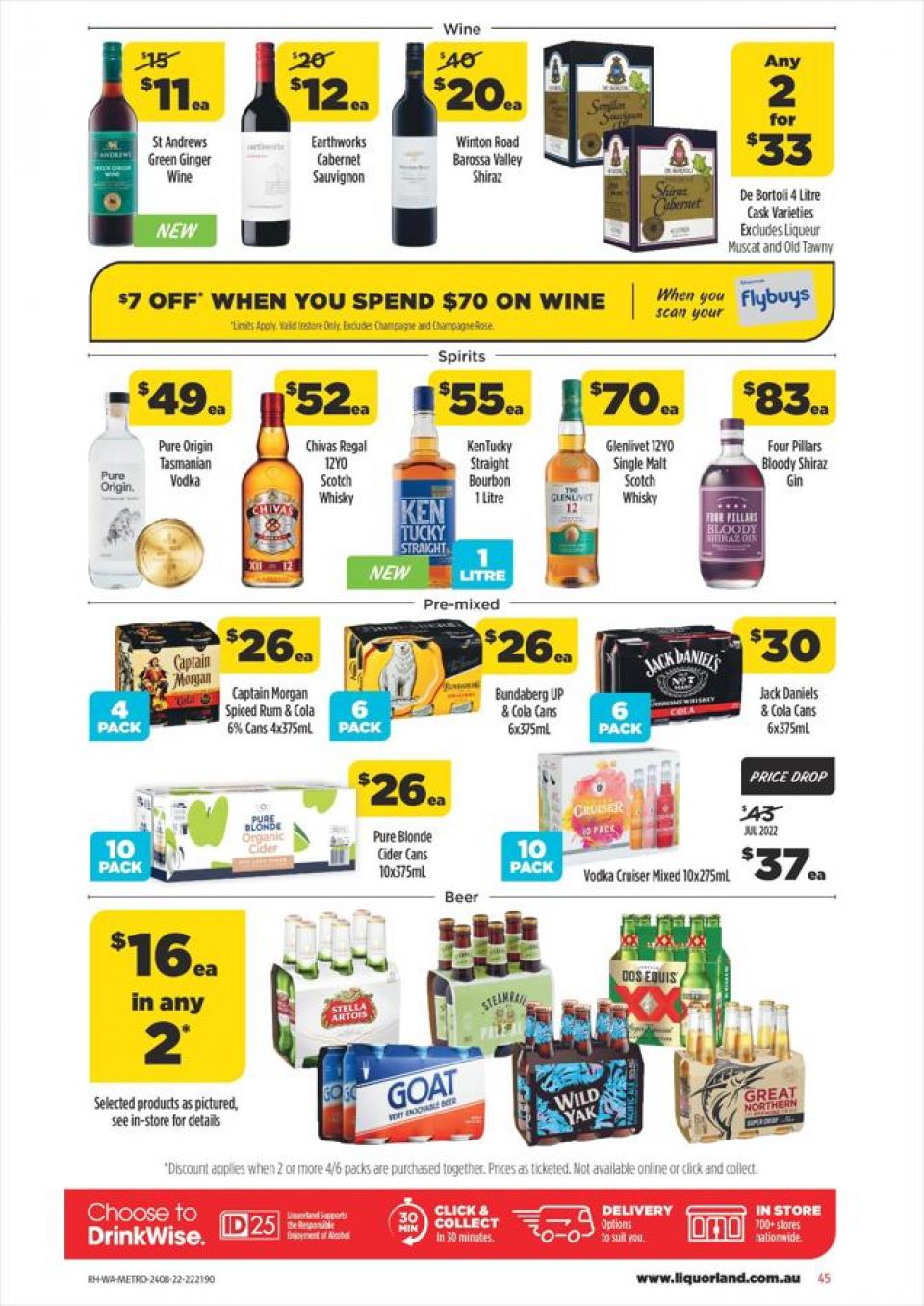 Liquorland Catalogue