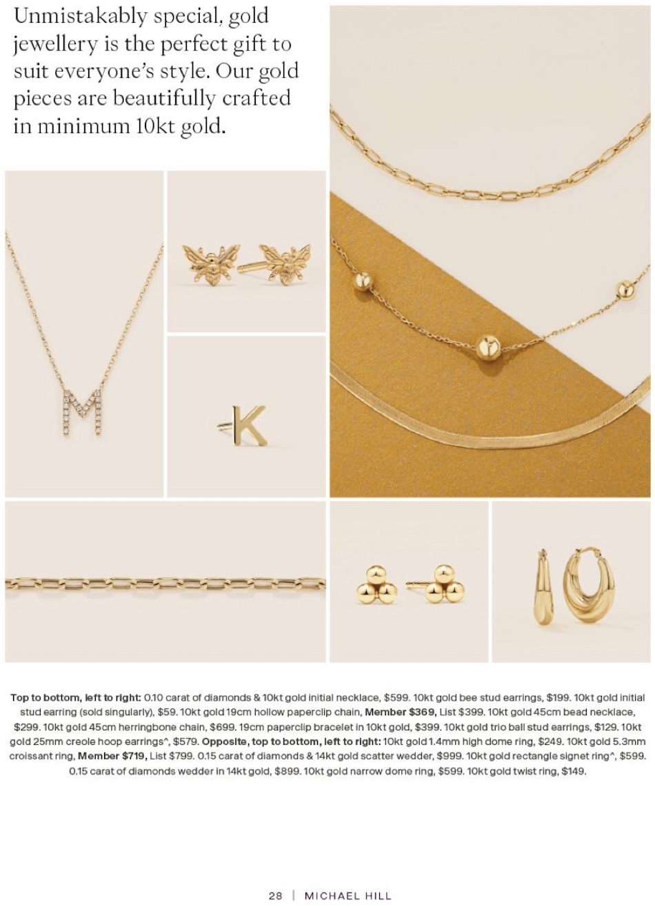 Michael Hill Catalogue