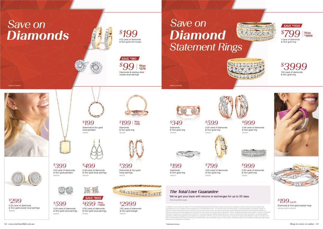 Michael Hill Catalogue