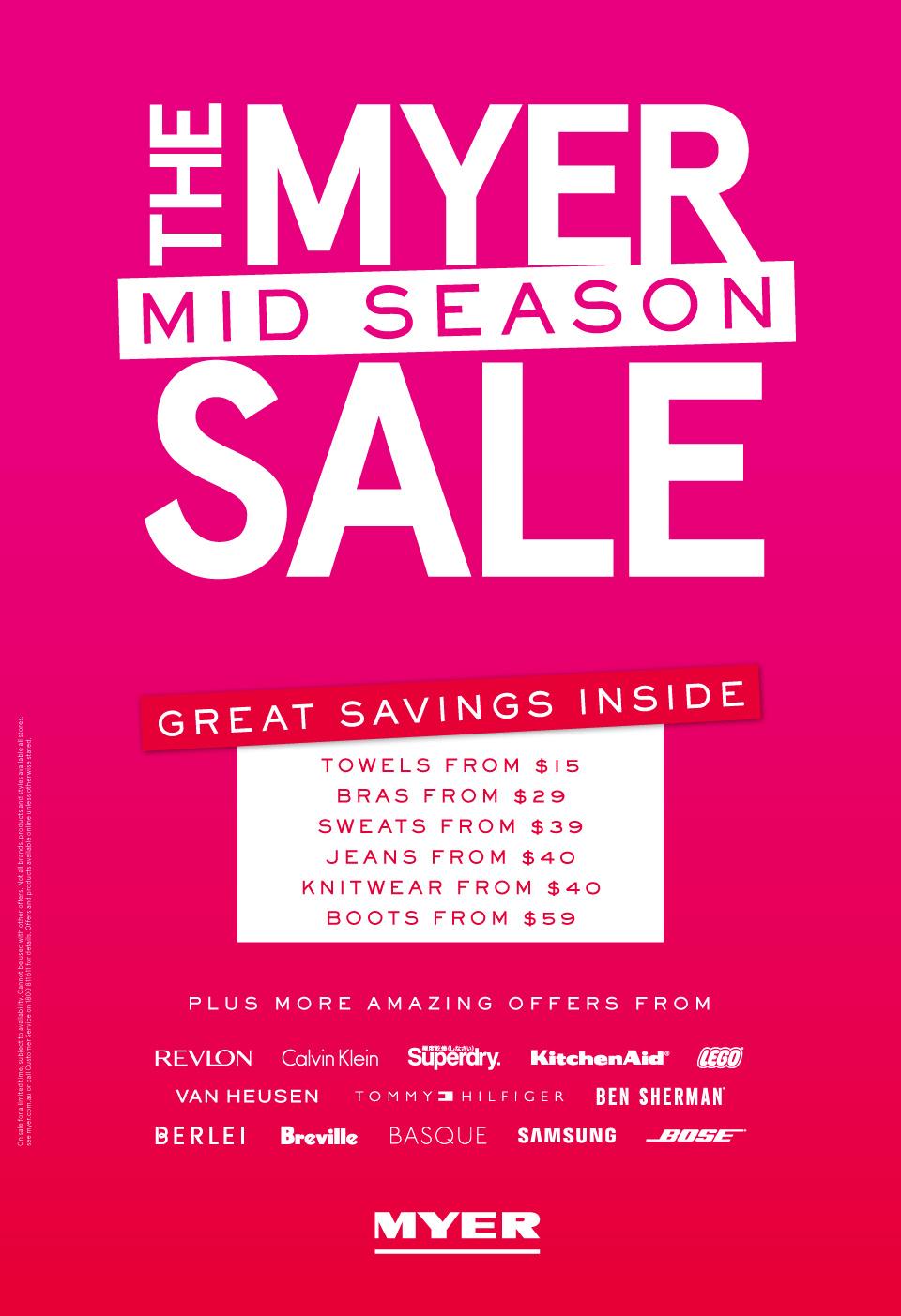 Myer Catalogue