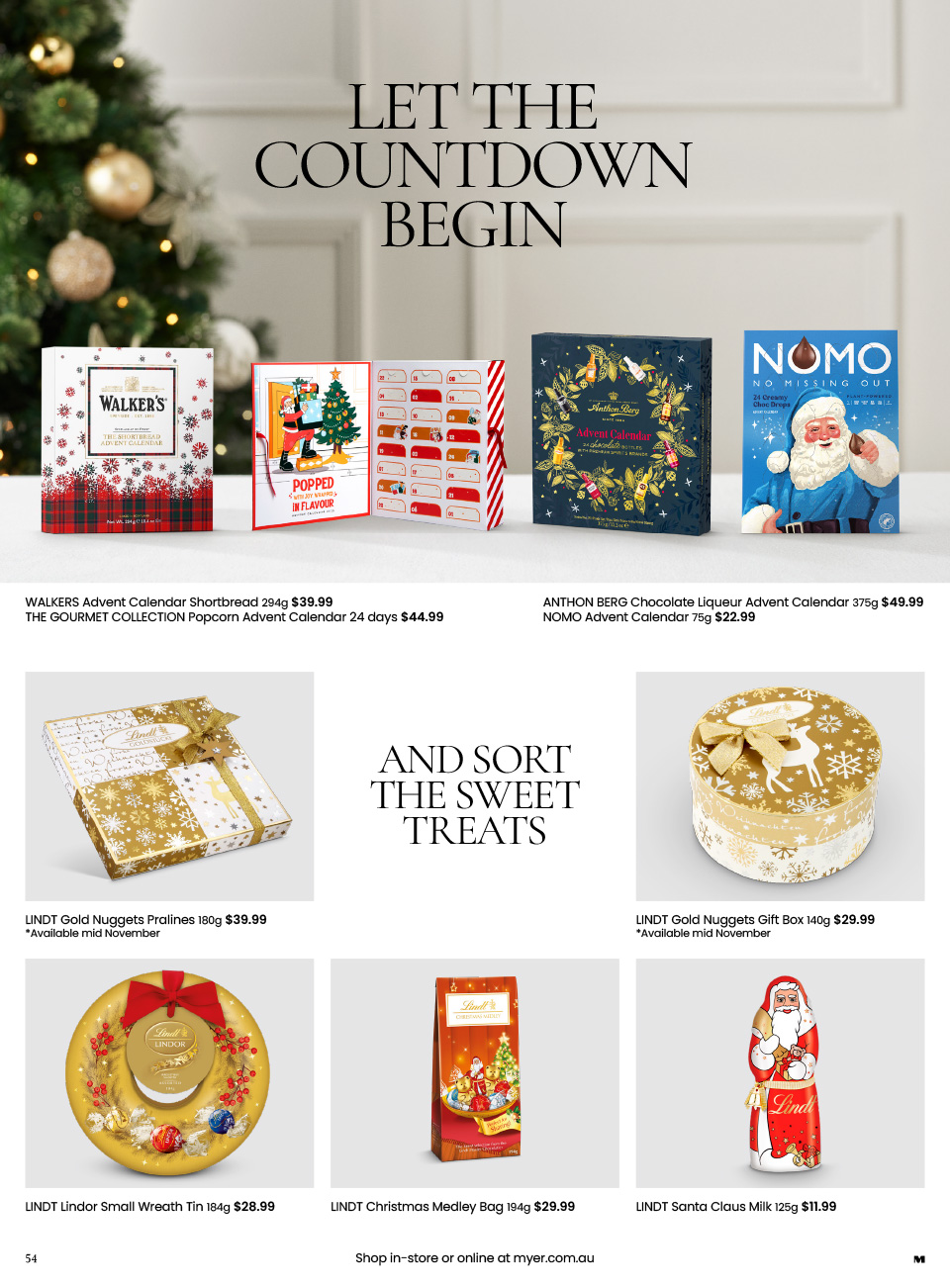 Myer Catalogue