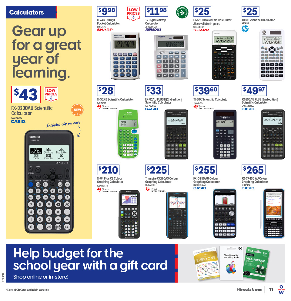 Officeworks Catalogue Back to School Jan 2024 Catalogue AU