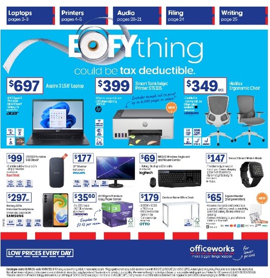 Officeworks Catalogue