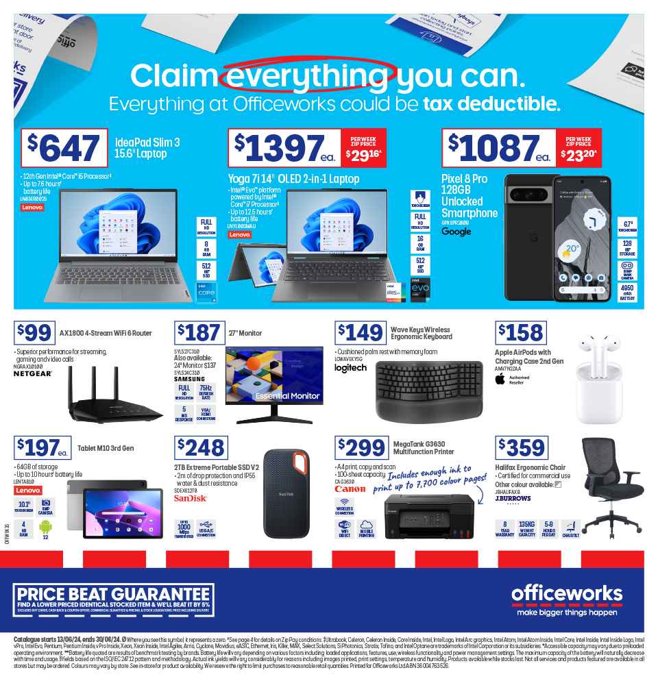 Officeworks Catalogue 13 30 Jun 2024 Catalogue AU