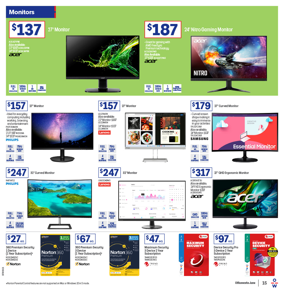 Officeworks Pvc Officeworks Catalogue 13 - 30 Jun 2024 | Catalogue AU