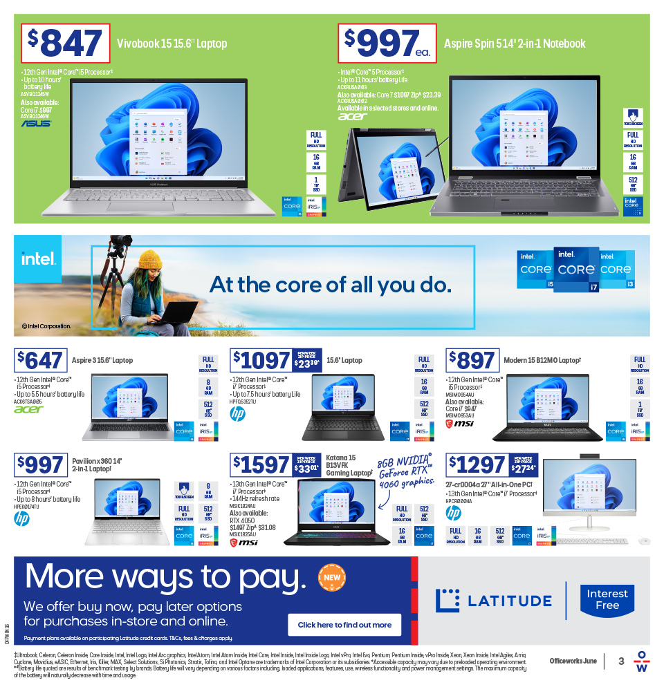 Officeworks Catalogue 13 - 30 Jun 2024 | Catalogue AU