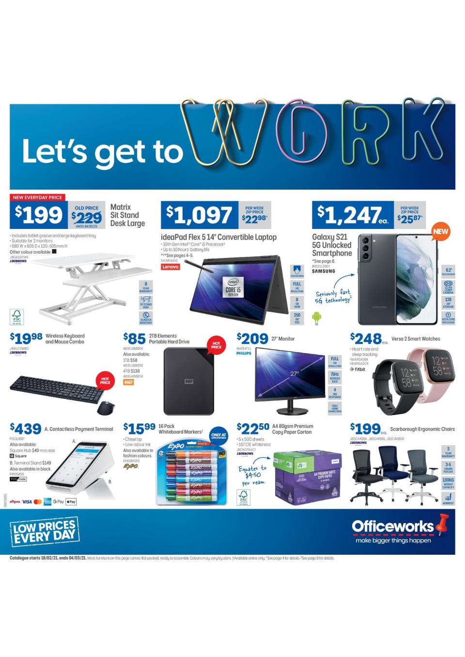 Officeworks Catalogue