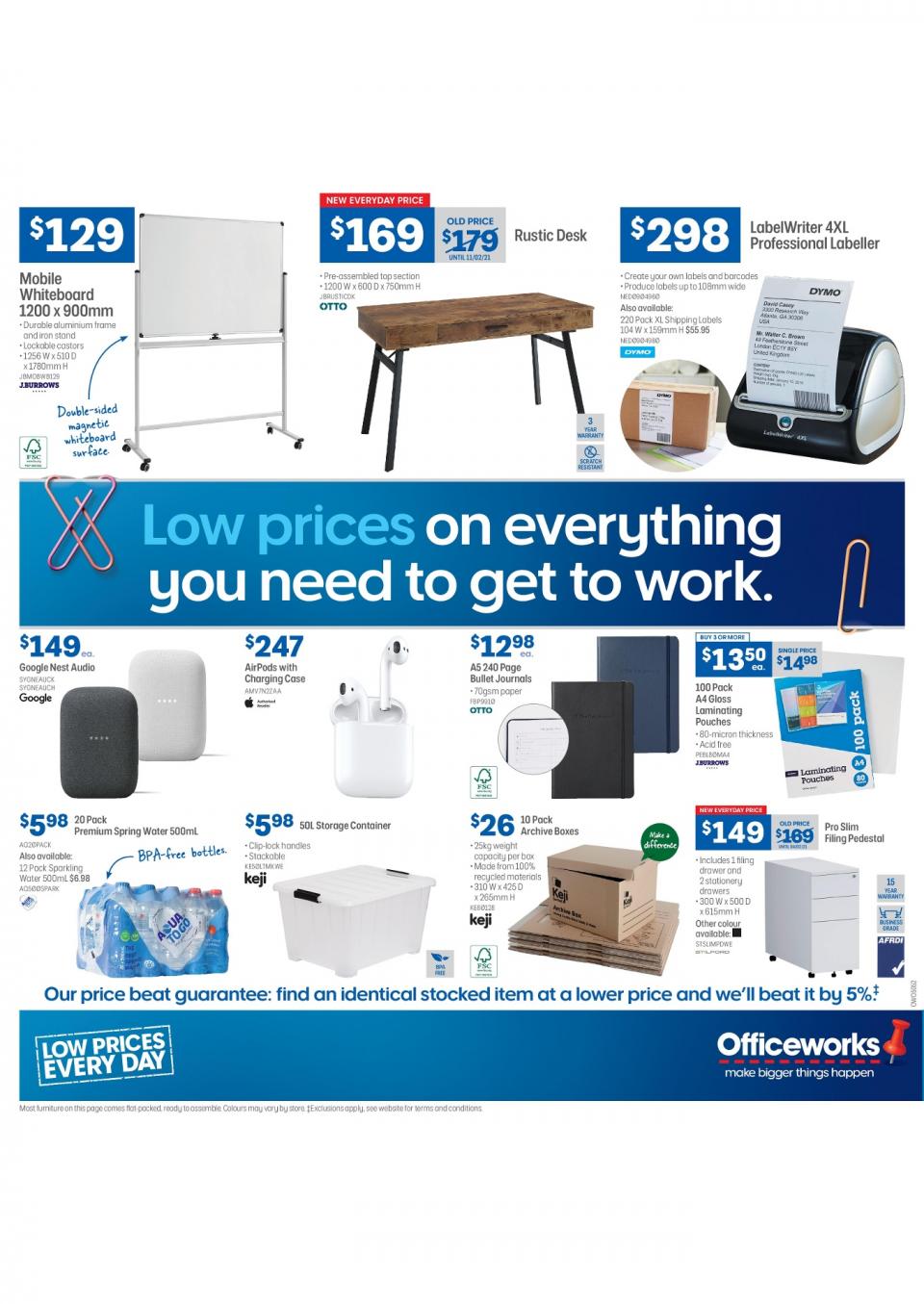 Officeworks Catalogue 18 Feb - 4 Mar 2021 | Catalogue AU