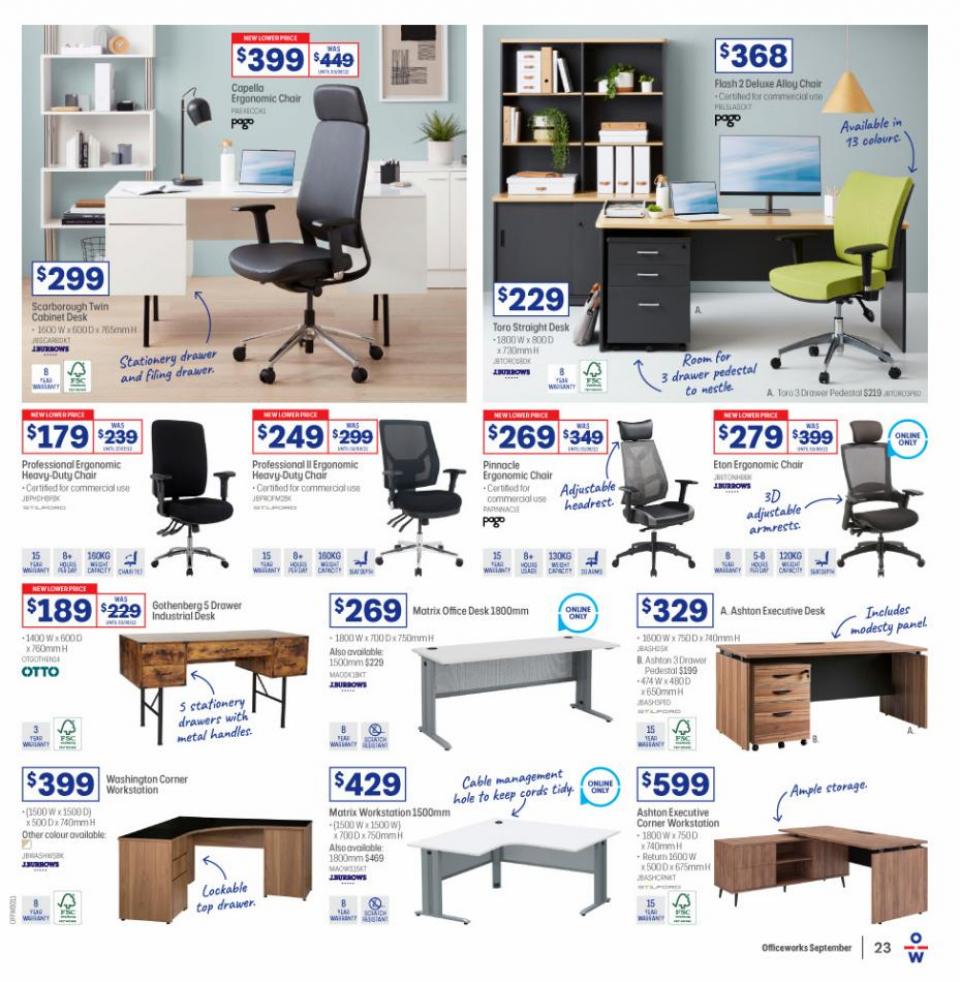 Officeworks Catalogue 2 - 15 Sep 2022 | Catalogue AU