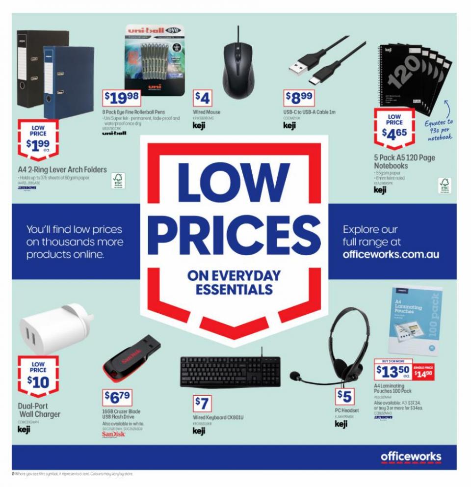 Officeworks Catalogue 2 - 15 Sep 2022 | Catalogue AU