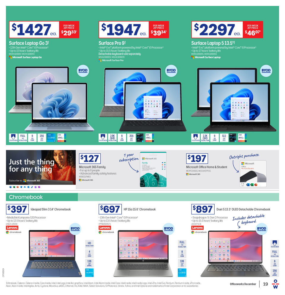Officeworks Catalogue Christmas 30 Nov - 24 Dec 2023 | Catalogue AU