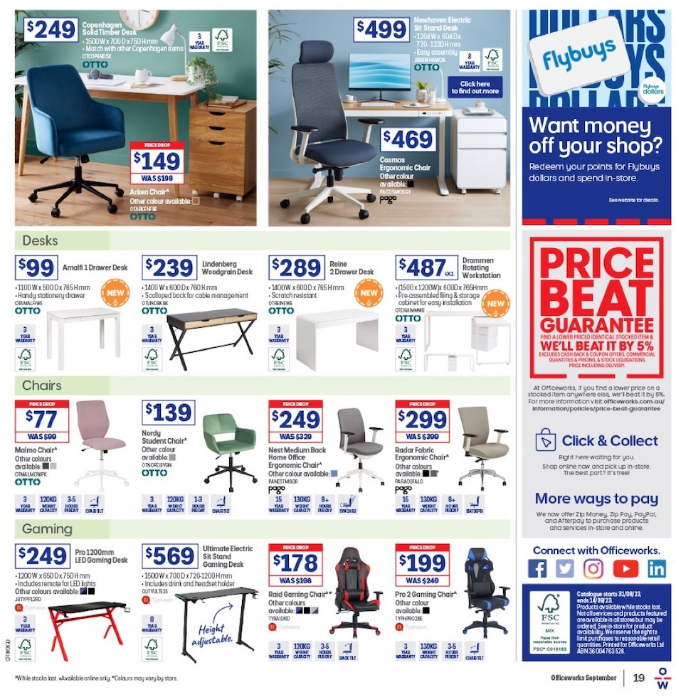 Officeworks Catalogue September 2023 - Catalogue AU
