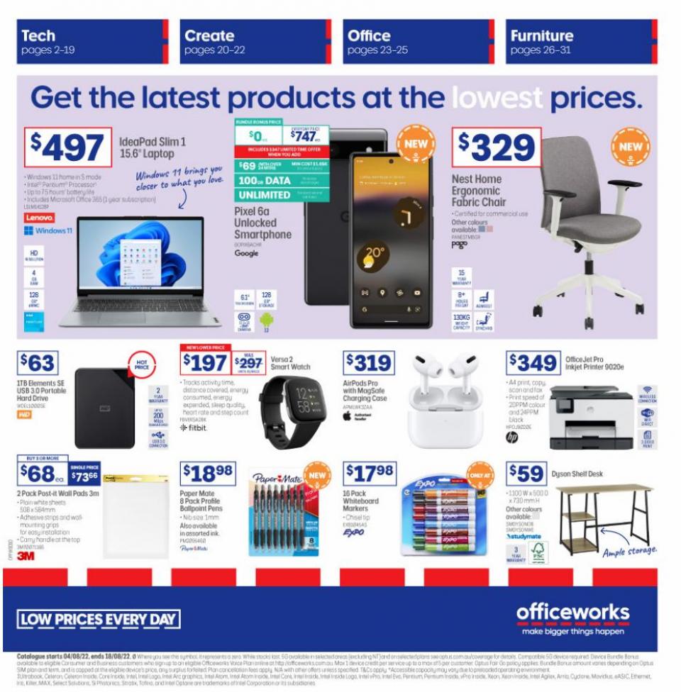 Officeworks Catalogue
