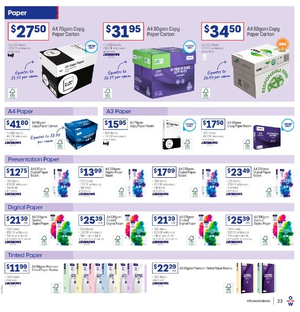 Officeworks Catalogue