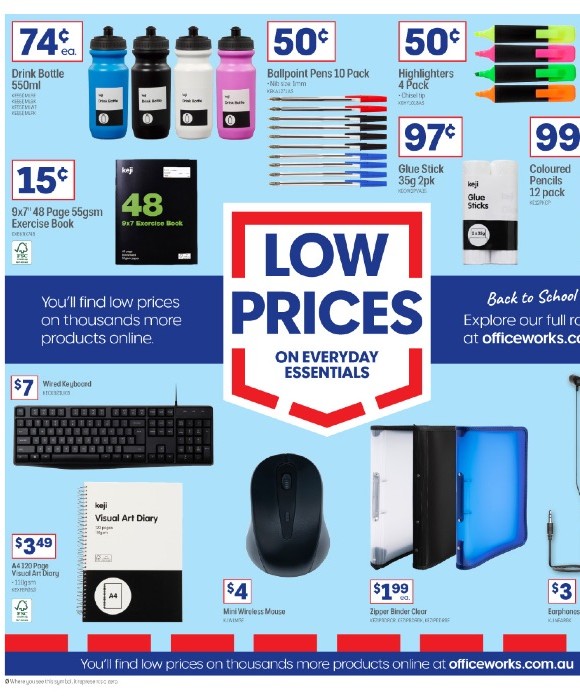 Officeworks Catalogue