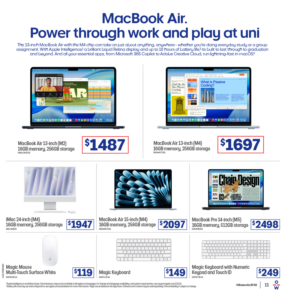 Officeworks Tech Side Officeworks Catalogue December 31, 2025 - February 8, 2026 Low Prices ...