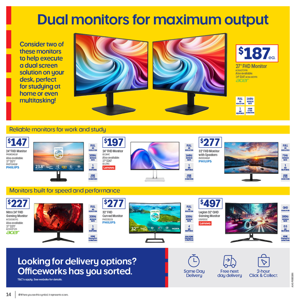 Officeworks Tech Side Officeworks Catalogue December 31, 2025 - February 8, 2026 Low Prices ...