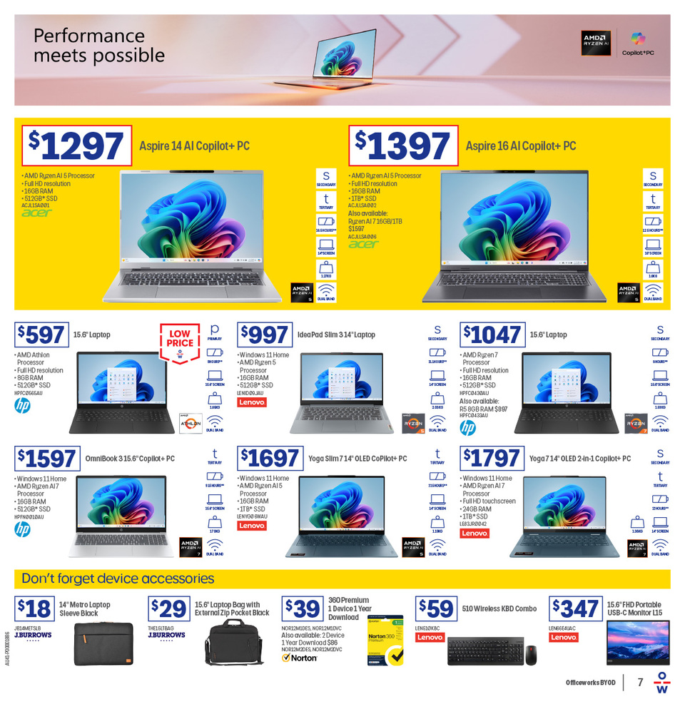 Officeworks Tech Side Officeworks Catalogue December 31, 2025 - February 8, 2026 Low Prices ...