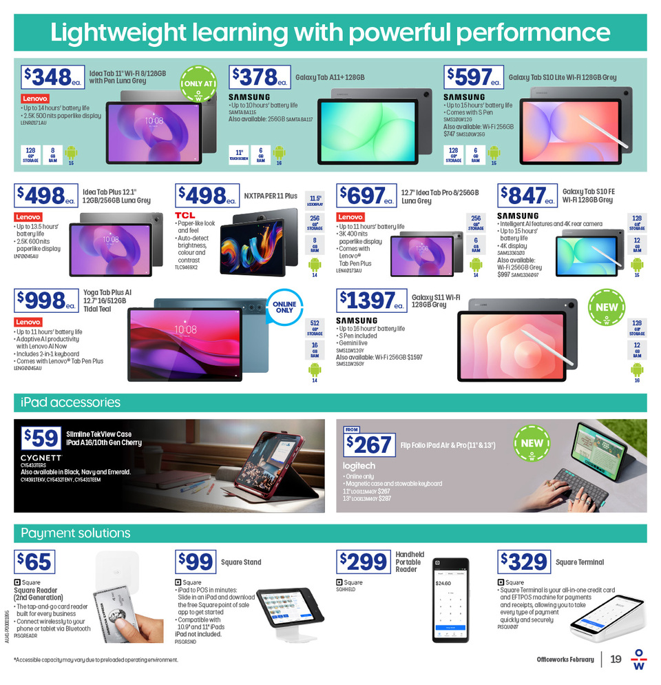 Officeworks Catalogue February 16 - 28, 2026 We've Dropped Prices on ...