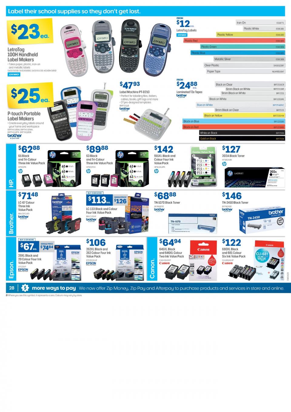 Officeworks Catalogue