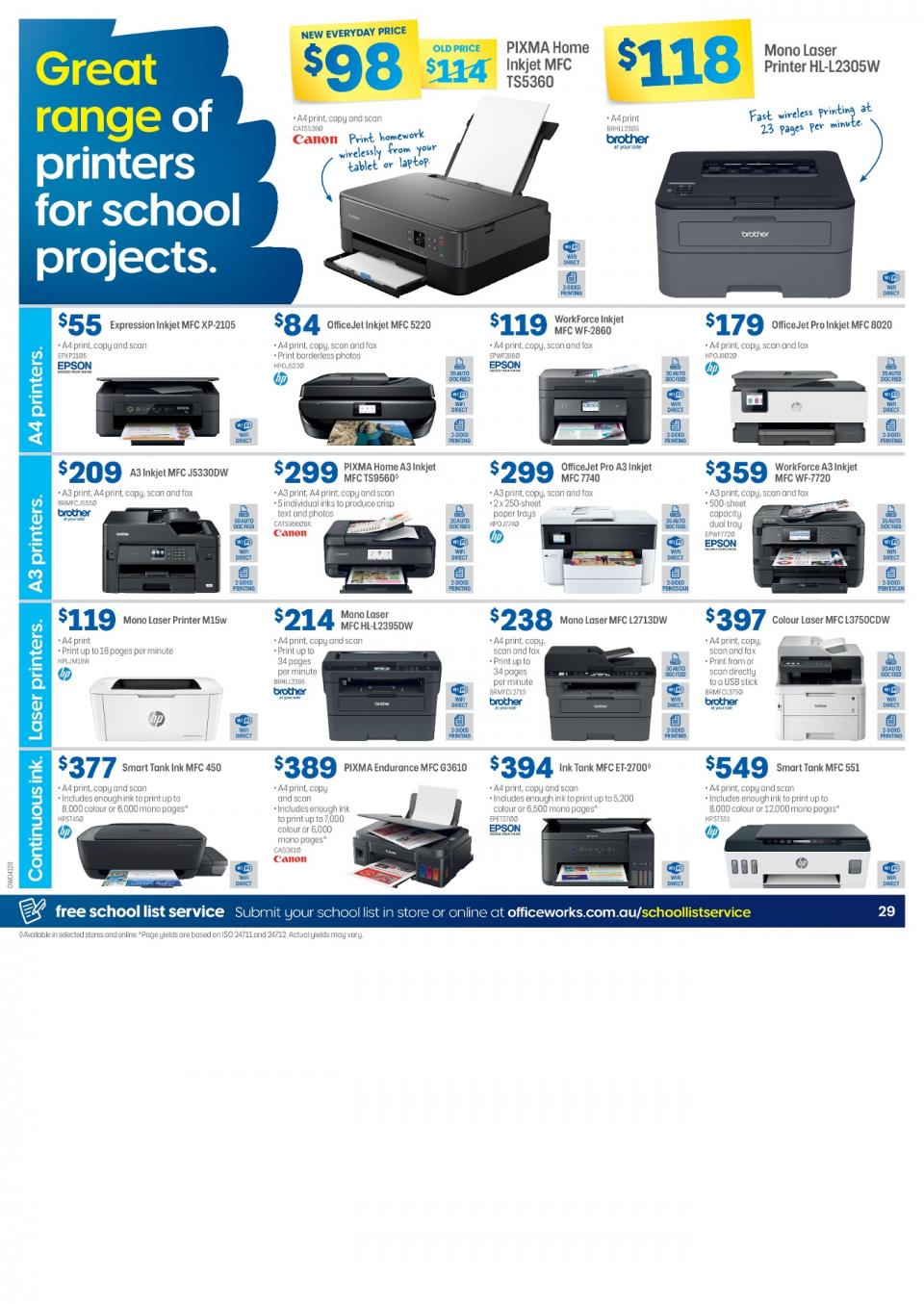 Officeworks Catalogue