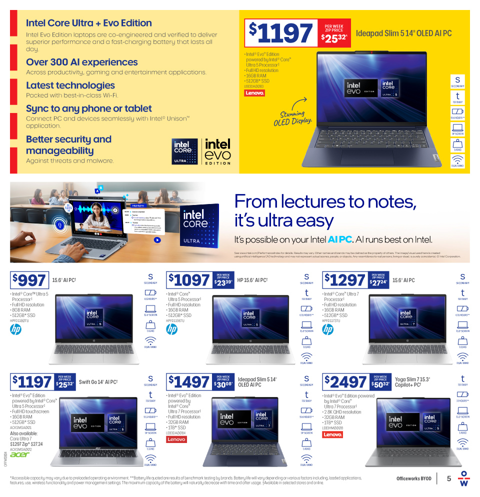 Officeworks Tech Side Officeworks Catalogue January 1 - February 3, 2025 Get Great Value on ...